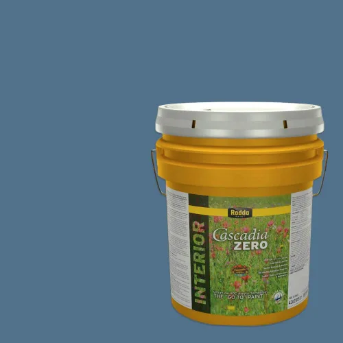 Vista 111 de Rodda Paint CASCADIA XL Pintura e imprimación satinada exterior en uno, cuarto de galón, Aquafir
