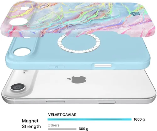 Vista 1188 de VELVET CAVIAR Funda para iPhone 15, compatible con MagSafe, probada contra caídas de 10 pies, fundas protectoras de diseño, leopardo color rosa