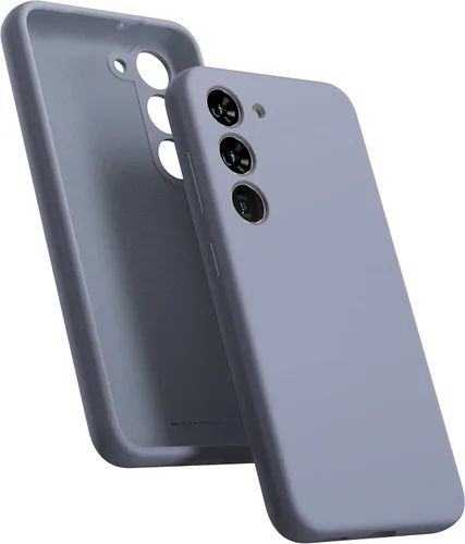 Vista 7 de GOOSPERY Funda de silicona líquida compatible con Samsung Galaxy S23, suave al tacto, protección de cuerpo completo, a prueba de golpes, con forro