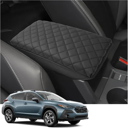 Vista 29 de YEE PIN Funda para reposabrazos central de automóvil, funda para tapa de consola Rogue X-Trail 2014-2019, caja de reposabrazos de consola central