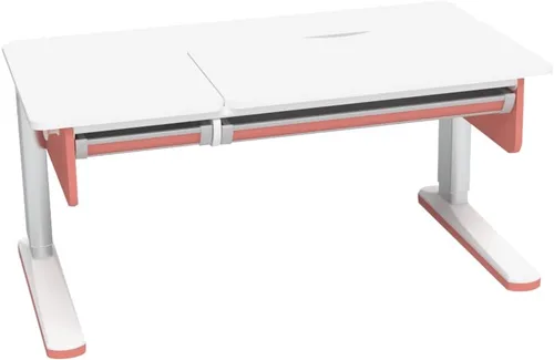 Vista 8 de FCD Escritorio ergonómico de madera para niños, altura ajustable, mesa de estudio, estación de computadora, multifunción, 47.2 pulgadas de ancho