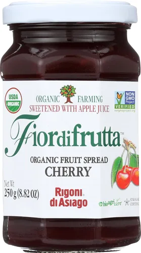 Vista 21 de Rigoni di Asiago Fiordifrutta Organic Fruit Spread, melocotón, 6