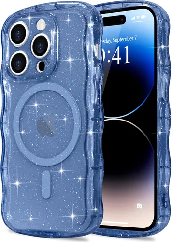 Vista 321 de Pepmune Funda magnética para iPhone 17 Pro Max, color rosa