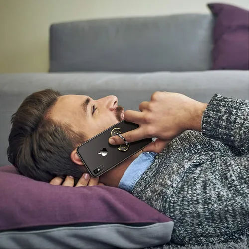 Vista 8 de Soporte para anillo de teléfono con diseño de murciélago – OATSBASF Soporte de anillo para teléfono celular, agarre de dedo con rotación de 360