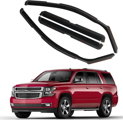 Vista 20 de Protector de lluvia apto para GMC Terrain 2010-2017, deflector de visera de ventana lateral de montaje exterior, protector de sombra de ventilación