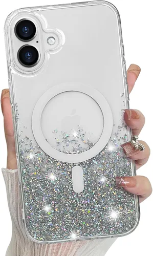 Vista 13 de Bonoma - Funda para iPhone 17 Pro Max 2025 con cristales brillantes, purpurina brillante
