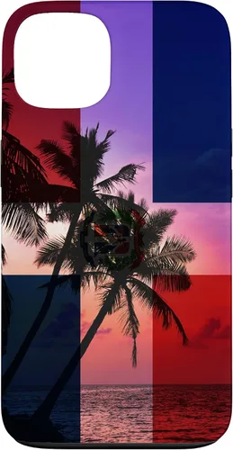 Vista 7 de Tropical Ocean Dominican Republic Flag - Dominican Pride Case for iPhone 17