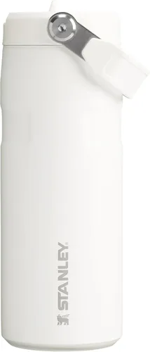 Vista 35 de STANLEY - Botella de agua IceFlow Flip Straw 2.0 con pajilla abatible, abertura más grande, acero inoxidable aislado, sin bisfenol A, 16 onzas