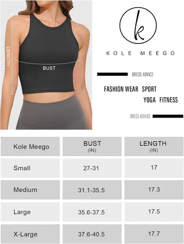 Vista 6 de Camisetas cortas para mujer, camisetas sin mangas recortadas de cuello alto, camisetas de yoga, camisetas atléticas, paquete de 4