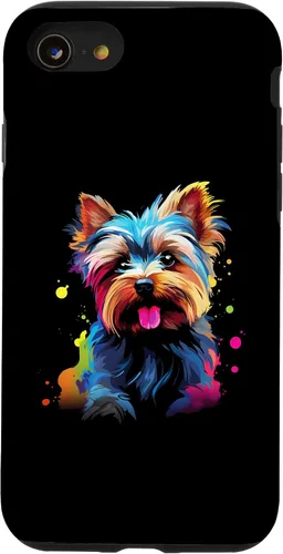 Vista 18 de Yorkie Funda para iPhone 17