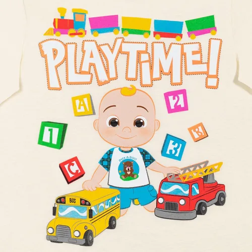 Vista 4 de CoComelon Nico Nina Cody Baby - Paquete de 2 camisetas para bebés a niños pequeños
