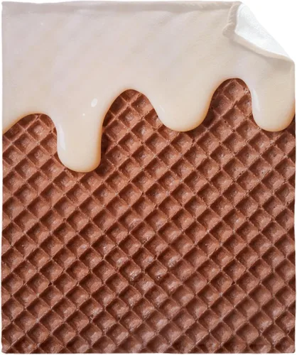 Vista 11 de Manta de regalo de franela de forro polar con diseño de pastel de manzana, manta realista e interesante para alimentos, ligera, suave, bonita