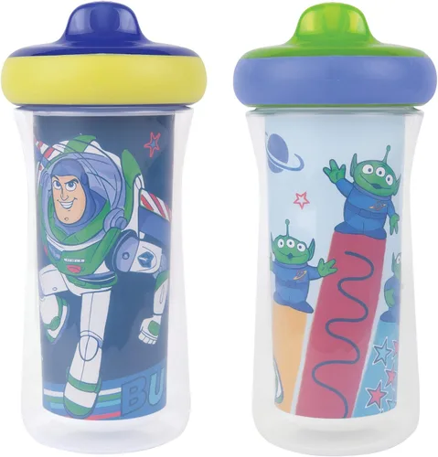 Vista 8 de The First Years Disney/Pixar Toy Story - Vasos para beber con aislamiento, 9 onzas (paquete de 6)