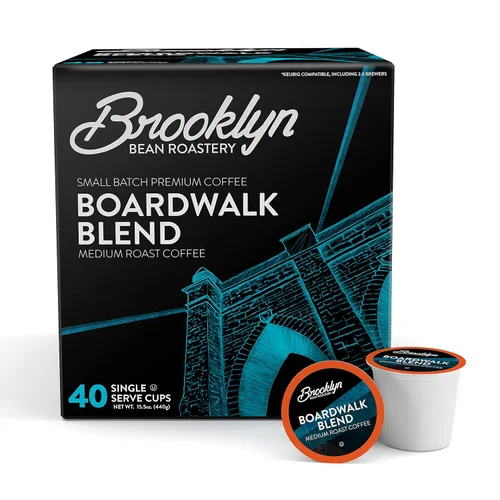 Vista 20 de Brooklyn Beans - Cápsulas de café gourmet Coney Island Caramel