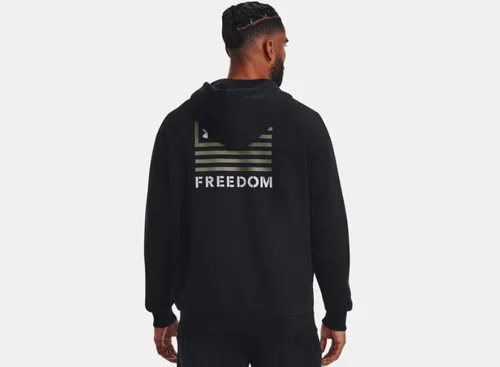 Vista 2 de Under Armour Freedom - Sudadera con capucha con cremallera completa para hombre