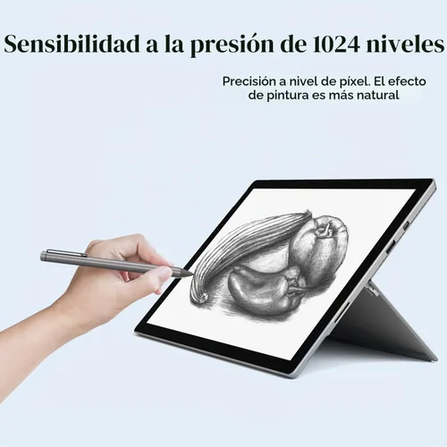 Vista 8 de Surface Stylus Pen para Microsoft Windows MPP, 3000 horas de duración