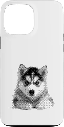 Vista 23 de Cute Siberian Husky for Dog Mom and Paw Parents Case for iPhone 16