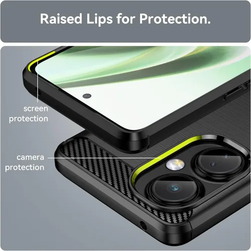Vista 6 de Asuwish Funda protectora de silicona para OnePlus Nord N30/CE3 Lite con protector de pantalla de vidrio templado y accesorios de celda para OnePlus