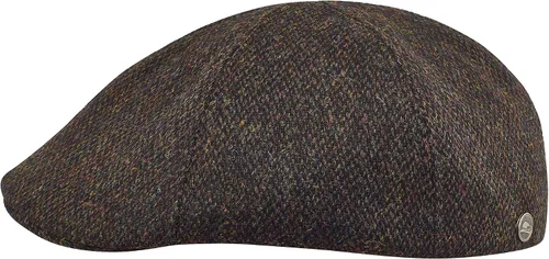 Vista 10 de Sterkowski Rusty Harris Tweed Gorra plana para hombres y mujeres Clásico 6 paneles cálido transpirable pico de pato
