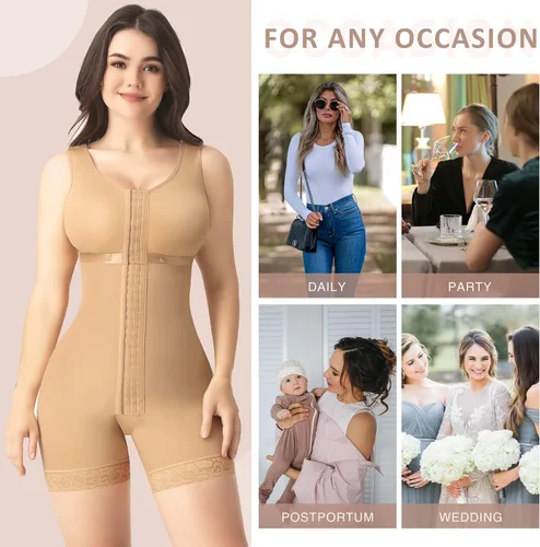 Vista 5 de Prendas moldeadoras postparto BBL etapa 2 para mujer