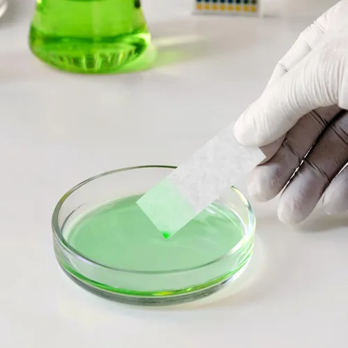 Vista 9 de TEHAUX 500 tiras de papel de cromatografía, separación de pigmentos nítidos de 3 x 1 pulgada para experimentos científicos, aula, laboratorio