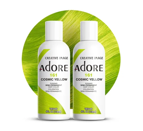 Vista 98 de Adore Tinte semipermanente verde para el cabello, vegano y sin crueldad, 4 onzas líquidas, 163 Green Apple (paquete de 1)