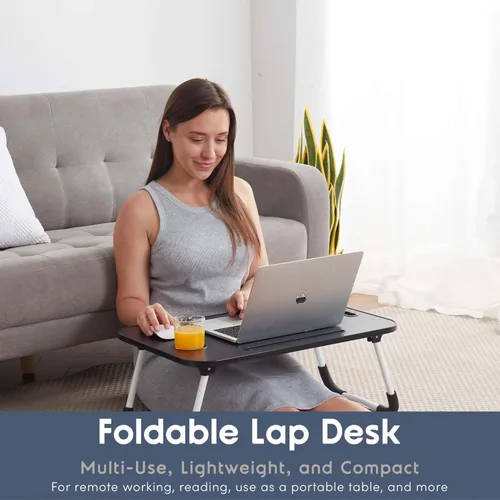 Vista 2 de Nestl Bandeja de mesa de cama para escritorio, soporte portátil