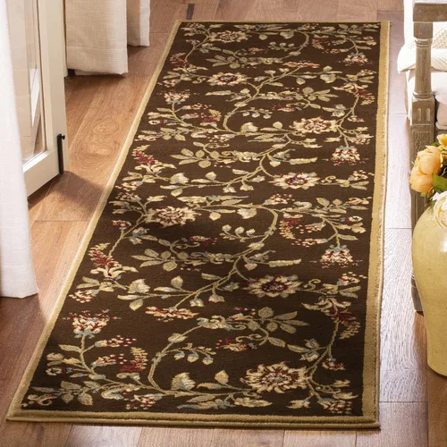 Vista 9 de SAFAVIEH - Alfombra de acento de la colección Lyndhurst, 3'3" x 5'3", color negro y multi, diseño floral tradicional, no desprende pelusa y de fácil