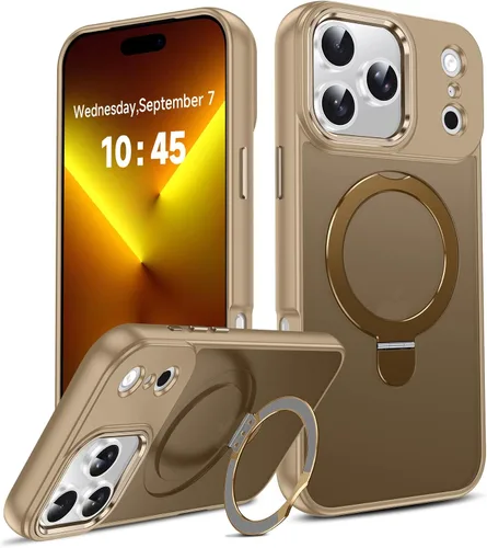 Vista 49 de LeYi Funda para iPhone 11 para MagSafe con soporte magnético, color negro
