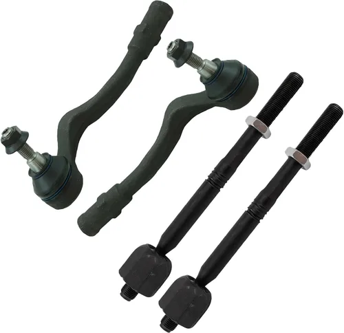 Vista 34 de TRQ Juego de varillas de acoplamiento delanteras interiores y exteriores, 4 piezas, compatible con Kia Soul 2014-2019 15-19 Soul EV