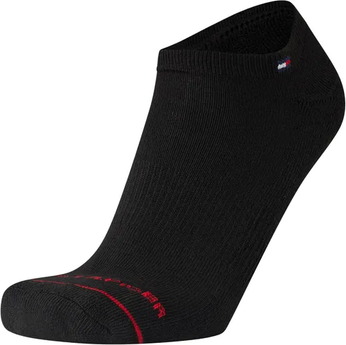 Vista 5 de Tommy Hilfiger Calcetines deportivos para hombre, calcetines tobilleros acolchados invisibles (paquete de 6)