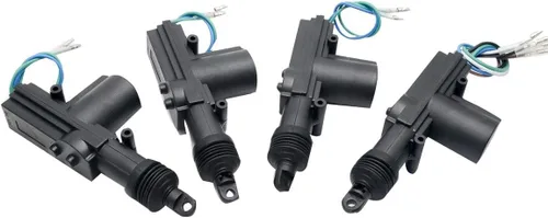 Vista 3 de Riloer - Actuador de bloqueo de puerta con motor de automóvil, kit de conversión universal de control central de automóvil de 12 V para vehículos