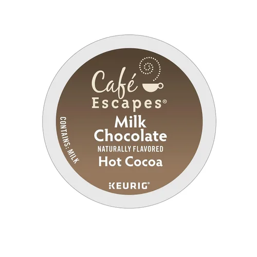 Vista 3 de Cafe Escapes 6801CT - K-Cups de chocolate con leche caliente, 96/caja