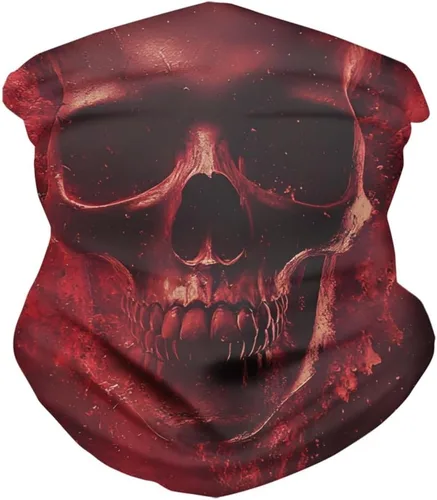 Vista 15 de GLUDEAR Rave - Bandana para el cuello, bufanda para el cuello, bufanda para el sol, polvo, viento, pasamontañas, para hombres y mujeres
