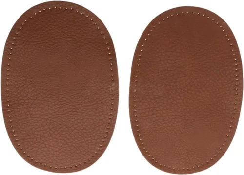 Vista 10 de BeeSpring 2 Piezas De Cuero Pu Parche Coser En Parches Repir Codo Rodilla Para Ropa Accesorios De Ropa - Negro