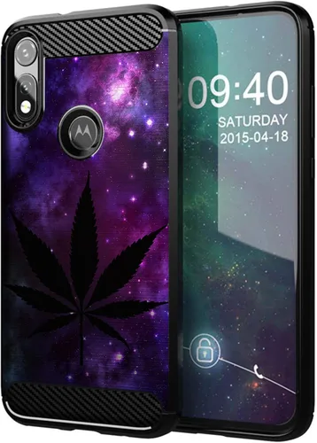 Vista 25 de CasesOnDeck - Funda compatible con Motorola Moto E (2020), diseño delgado, flexible, elegante, de protección contra golpes, funda de poliuretano