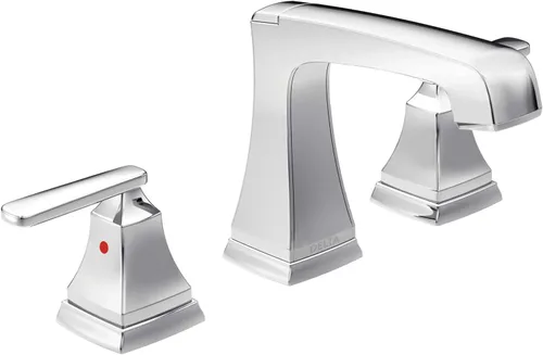 Vista 10 de Delta Ashlyn - Grifo de baño generalizado, grifo dorado de 3 agujeros, conjunto de drenaje de metal Push-Pop, bronce champán 3564-CZMPU-DST