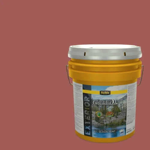 Vista 79 de Rodda Paint CASCADIA ZERO - Pintura plana e imprimación para interiores en uno, cuarto de galón, rosa Mullen