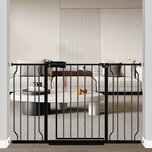 Vista 28 de Fairy Baby Puerta de seguridad para bebés Extensión de 12 cm para puerta de seguridad para bebés con cierre automático Puerta de seguridad