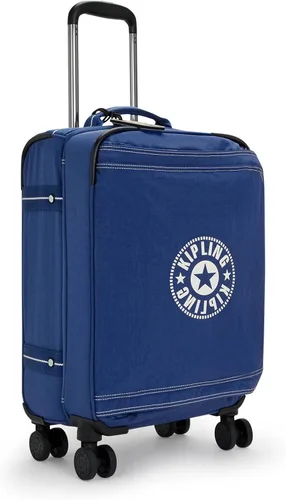 Vista 2 de Kipling Espontaneous S Softside Spinner - Equipaje para ruedas tamaño de cabina correas elásticas Admiral Blue CL 13L x 2075H x 825D Espontáneo S