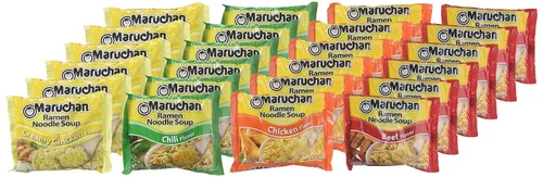 Vista 2 de Ramen Maruchan: surtido de 4 sabores, paquete de 24