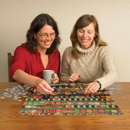 Vista 5 de Cobble Hill - Rompecabezas de 1000 piezas, salsa picante picante, póster de muestra incluido