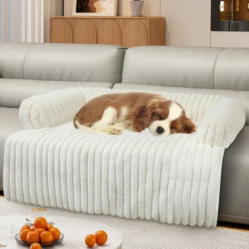 Vista 15 de Wn's Day Cama Lujosa de Sofá para Perros, Funda Calmante Lavable de Sofá para Perros, Protector de Sofá Removible para Perros, Cama de Sofá
