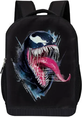 Vista 22 de Marvel Mochila Spider-Man para niños y niñas, mochila para niños pequeños Miles Morales Spiderman Kids Mochila Bolsa de malla Vengadores - Michael