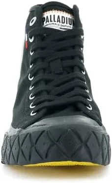 Vista 3 de Palladium Botas deportivas de alta calidad unisex, Negro