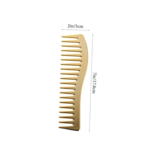 Vista 5 de NOLITOY Peines para hombres Peine para el cabello con cepillo de dientes anchos para el cuidado diario