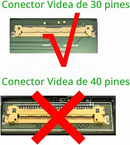 Vista 3 de Pantalla LCD no táctil HD de 14 pulgadas para HP Chromebook 14 G6