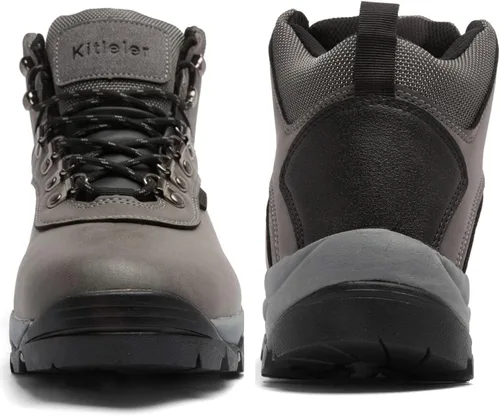 Vista 5 de Botas de senderismo impermeables para hombre ligeras botas de trabajo para exteriores Kitleler