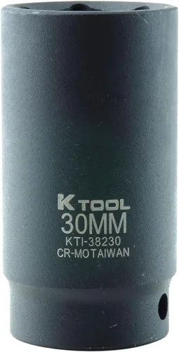 Vista 4 de K Tool International Impacto de zócalo 0.394 in 1/2" Dr