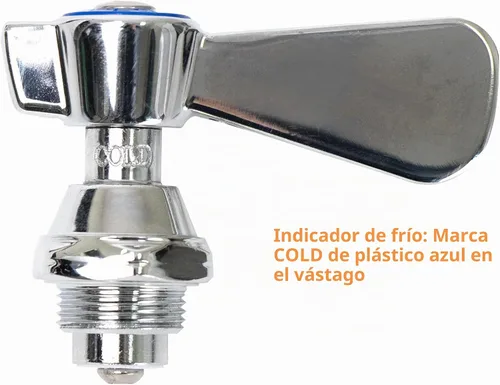 Vista 2 de AA-100G - Comprobación de vástago de repuesto en frío con mango B
